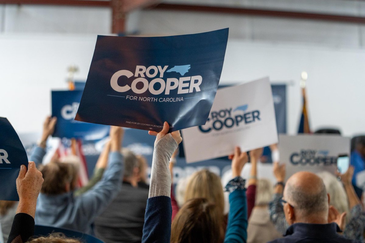 Roy Cooper tweet media