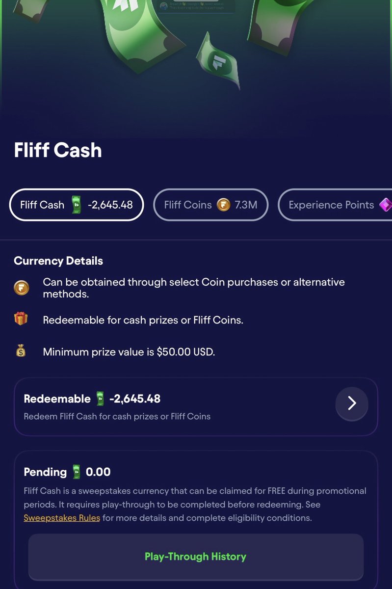 Promos319's tweet photo. This is messed up @fliff 🔻

1) @fliff gives people thousands in casino bonus funds
2) Users bet those bonus funds at the casino
3) Fliff goes offline for “scheduled maintenance”
4) After several hours, Fliff goes back online and rips back not only all of the bonus funds, but also their users’ ACTUAL CASH that they had deposited while pretending that they were betting their own cash the whole time?!

You made it clear that everyone was playing with free money. You can’t retroactively claim it was their real funds. Horrific look, @fliff. Do better 🤮📉
