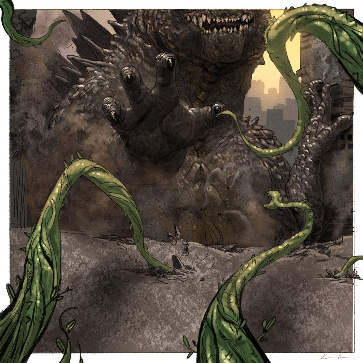 KaijuArtist @ DAMCon 3 4/25 tweet media