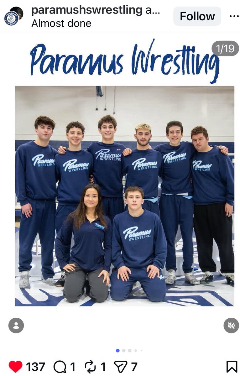 Paramus HS Wrestling tweet media