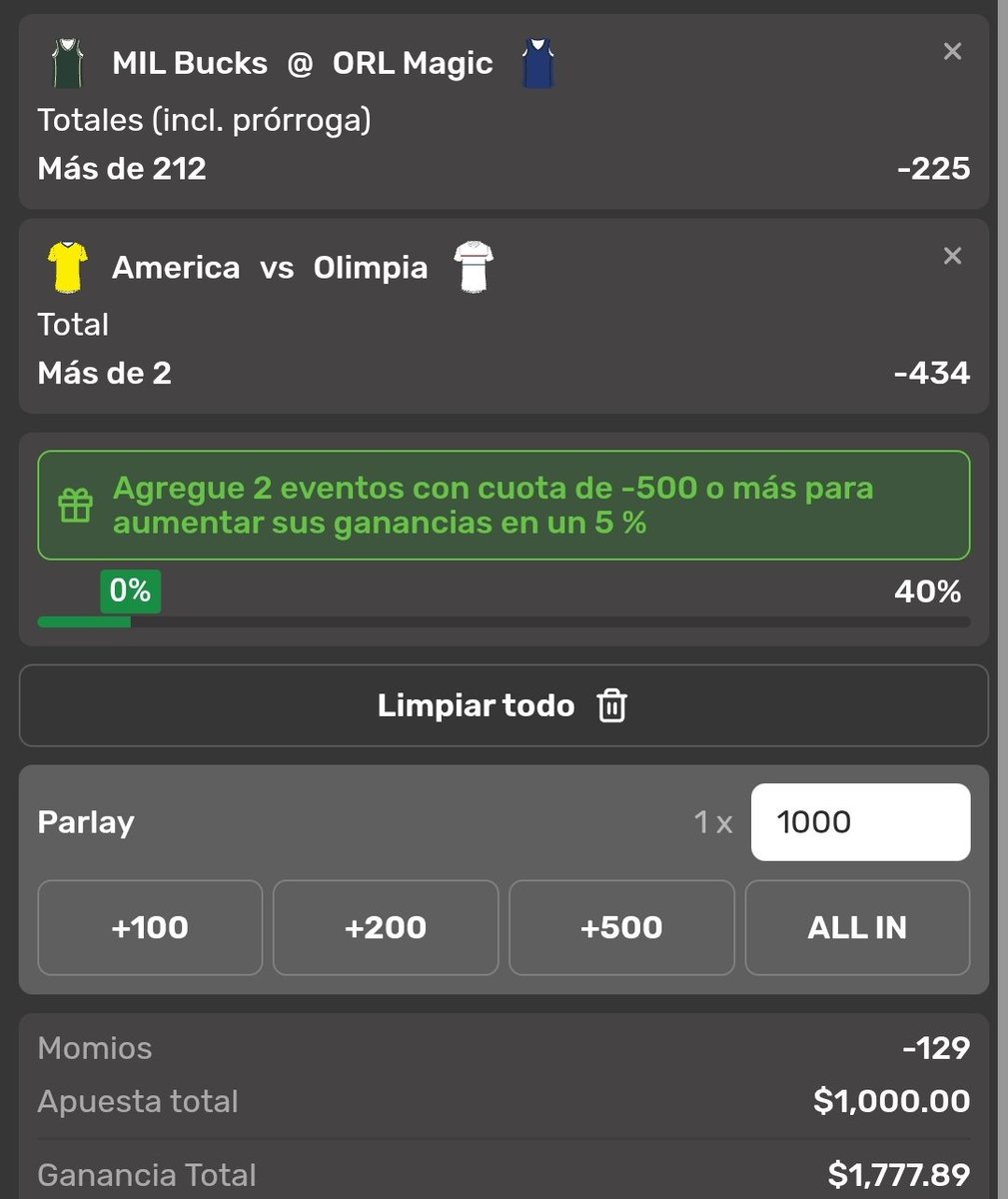 DeniDN7picks's tweet photo. Apuesta gratis 🆓   💹
3% BANK

Cuota -121
Apostamos 3% bank inicial https://t.co/TZBodzl0Eb