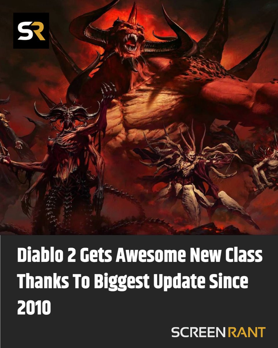 screenrant's tweet photo. We had a chance to chat with the team at #Diablo2, including the Warlock himself, Rahul Kohli, about what make this new class tick. 🎮

Read everything we learned here: https://t.co/29UxiYrwdN https://t.co/Ts6KVkc3wO