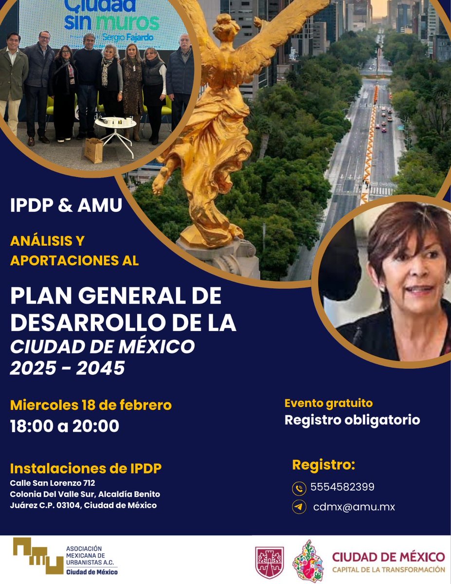 Seguro será una junta productiva con propuestas concretas ⁦<a href="/amumexico/">Asociación Mexicana de Urbanistas, AC.</a>⁩