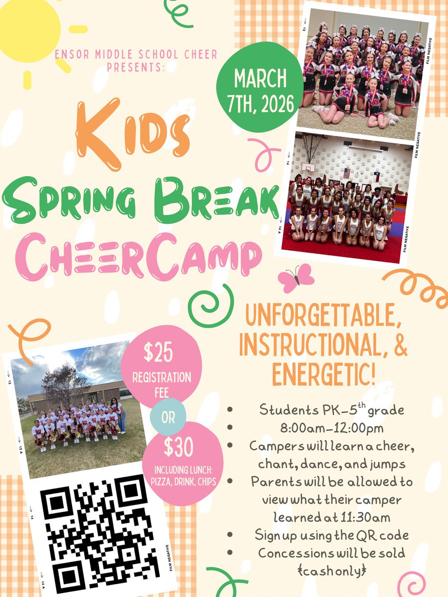 Ensor Middle School Cheer🎀 tweet media