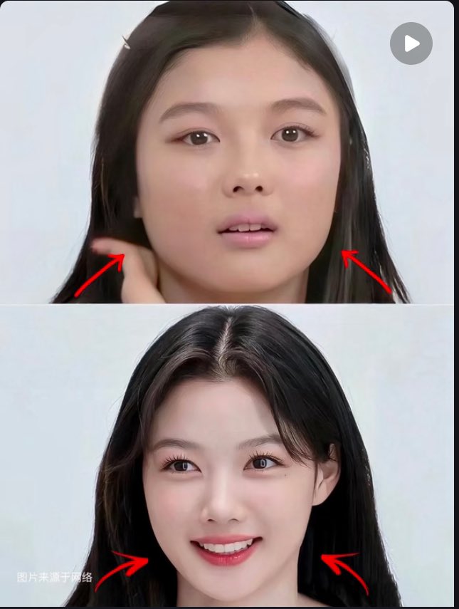 Extra weight hides the beauty in your face