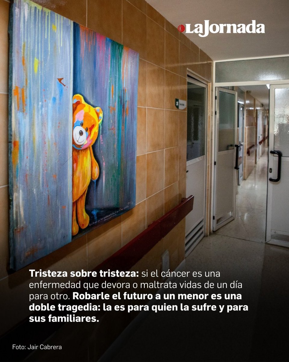 lajornadaonline's tweet image. Si el cáncer es una enfermedad que devora o maltrata vidas de un día para otro, la aparición de ese mal en niños es todavía más doloroso. Robarle el futuro a un menor es una doble tragedia: la es para quien la sufre y para sus familiares.