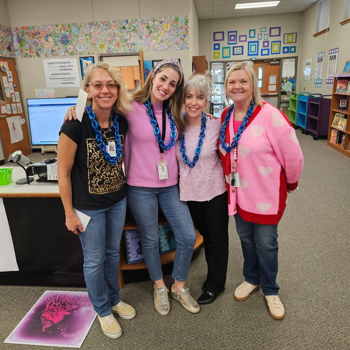 Congratulations to our next round of PRIDE Chain winners… Mrs. Szatkowski, Mrs. Smith, Ms. Jones, &amp; Mrs. Black!! 🤩 We are grateful for their leadership &amp; for pouring lots of heart into their work each day!! ❤️ #WinkleyConnects #1LISD