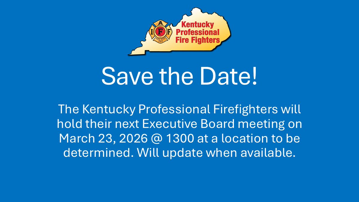 KY FIREFIGHTERS (@kpff_iaff) on Twitter photo 