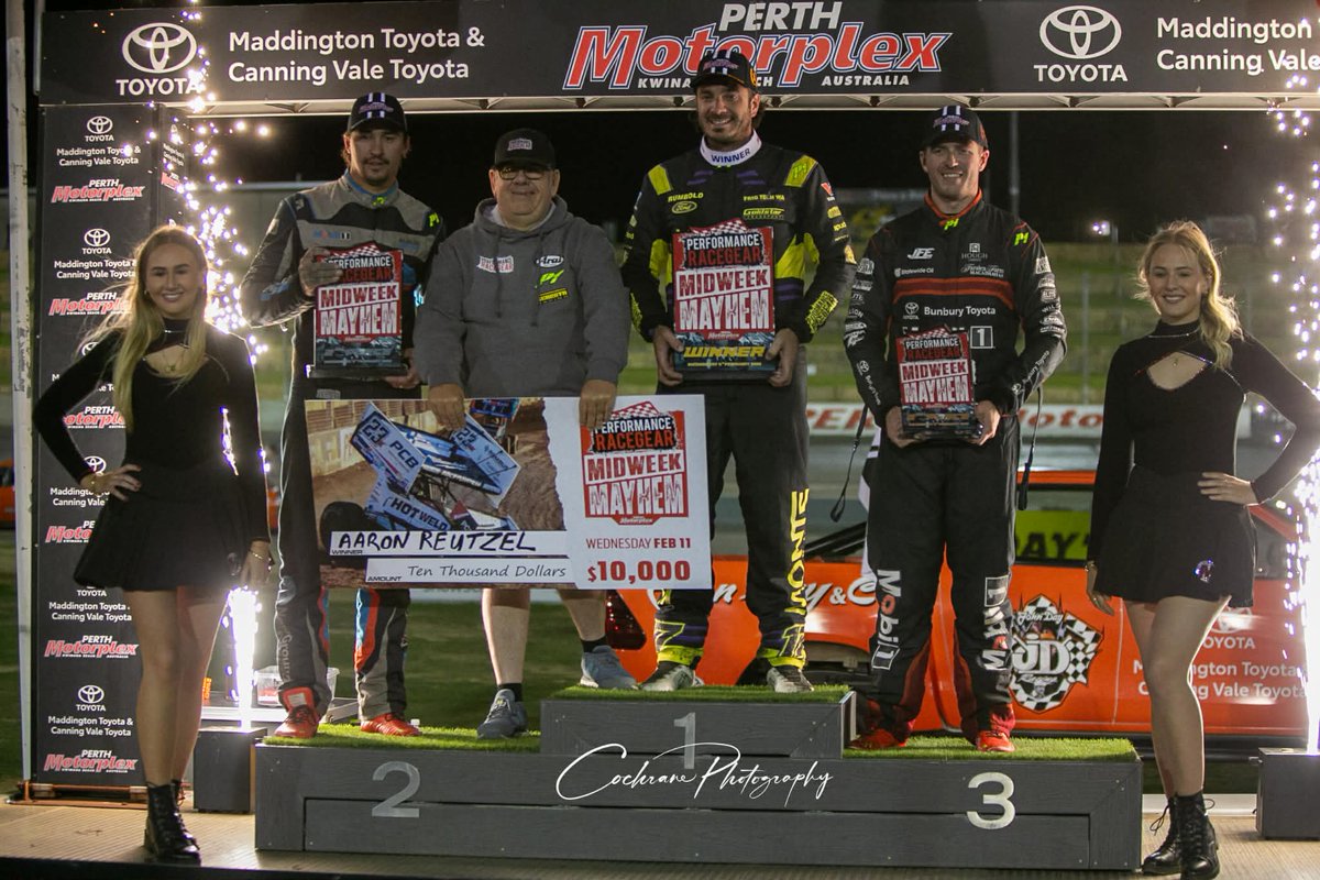 Krikke_Msport2's tweet image. Dayne and the Krikke Motorsport team added another podium to their 2025-26 season campaign following a third-place finish in last night's Performance Racegear Midweek Mayhem at the Perth Motorplex.
#KrikkeMotorsport     
#NextLevel    
#OnPoint