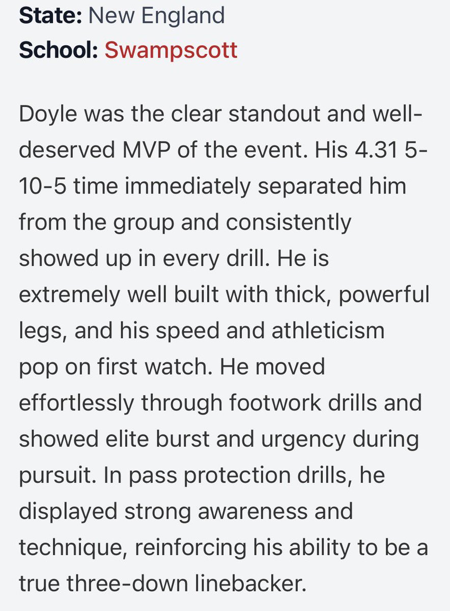 Doyle Delano ‘27 LB/EDGE tweet media