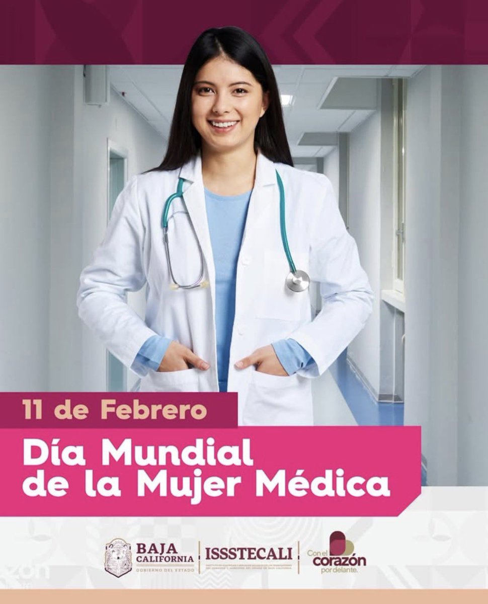 ¡Feliz Día Mundial de la Mujer Médica! 🌟
Hoy reconocemos la labor y dedicación de las mujeres que eligen la medicina como vocación. ¡Gracias por su compromiso con la salud y el bienestar de la comunidad! 

#MujerMédica #Salud #DíaMundialDeLaMujerMédica