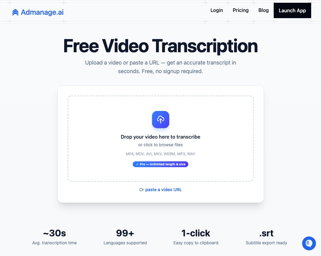 Admanage ai tweet media
