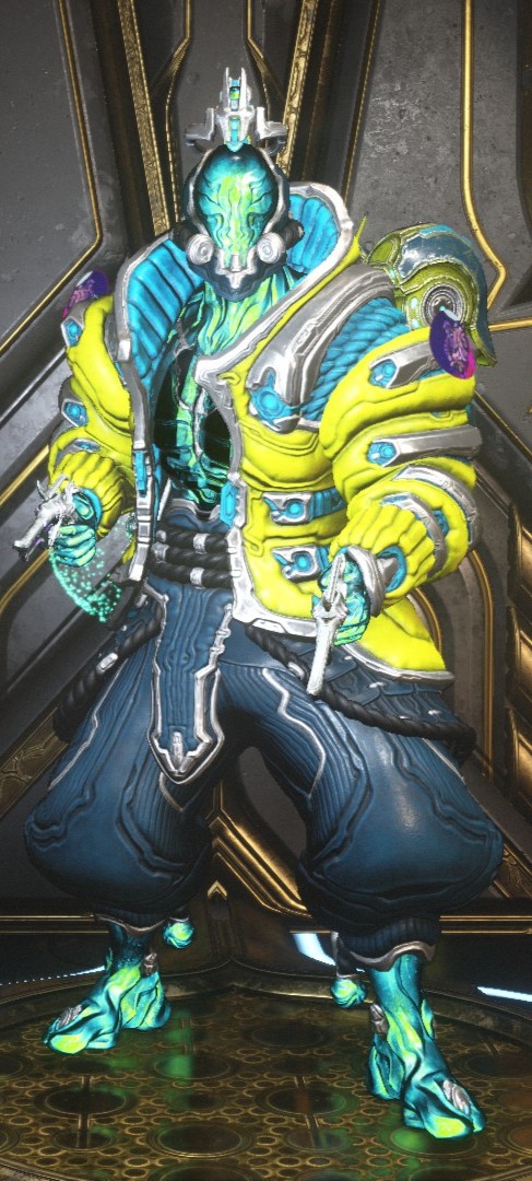 Batchman5235's tweet photo. @Pupsker Haven't figured out what to do with Vauban just yet, but here mine right now looking like David from Cyberpunk! https://t.co/j4rKyUyIjE