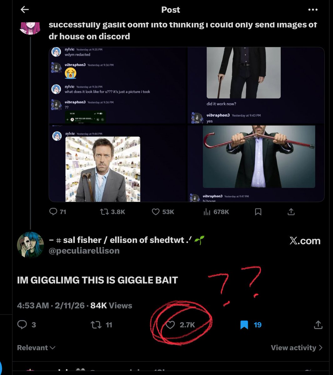 peculiarellison's tweet image. SCREAMS IN HORROR AND CONFUSION