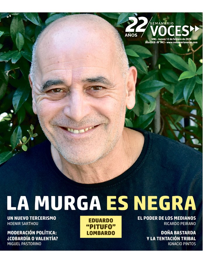 ¡¡Mañana vuelve VOCES recargada!!
A puro Carnaval, entrevista a Pitufo Lombardo