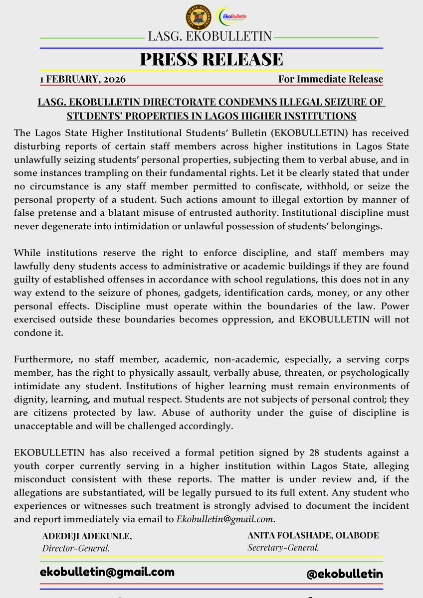 Eko Bulletin tweet media