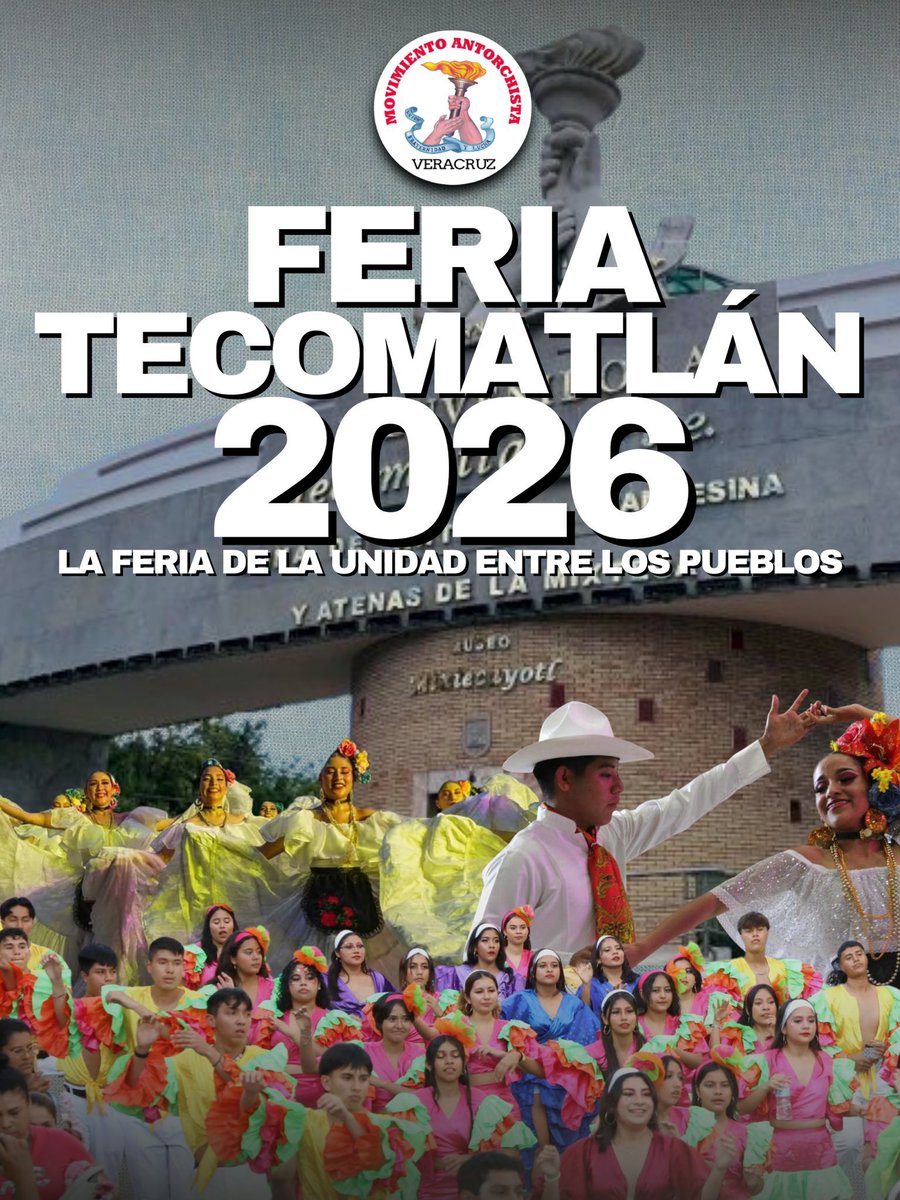 Música, cultura, tradición y convivencia en un solo lugar.
La Feria Tecomatlán 2026 reunirá a miles del 15 al 22 de febrero con eventos gratuitos que fortalecen la unión entre los pueblos. ¡Sé parte de esta gran fiesta!
#VamosATecomatlán