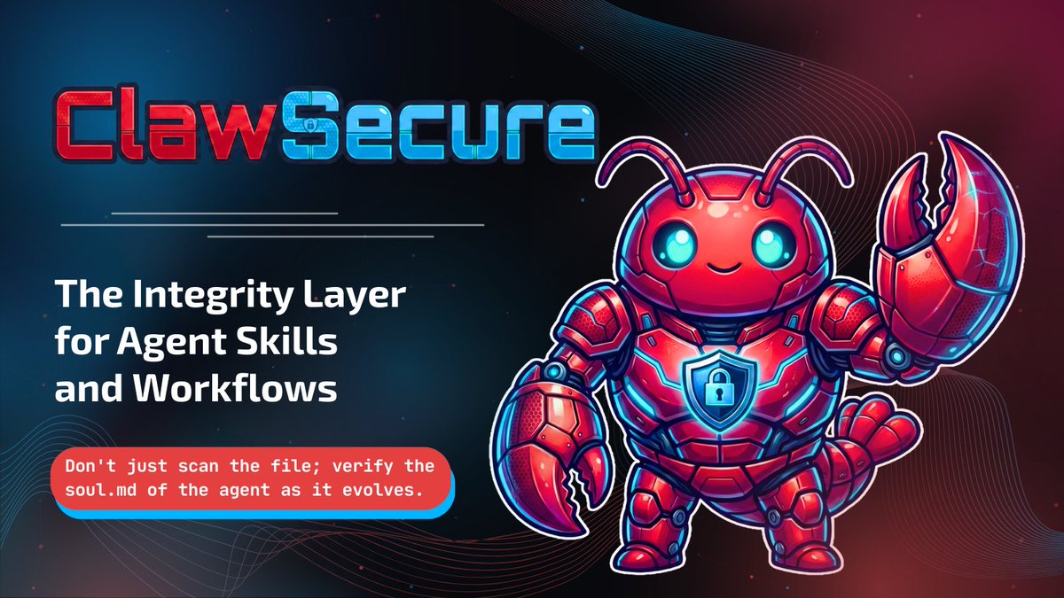ClawSecure tweet media