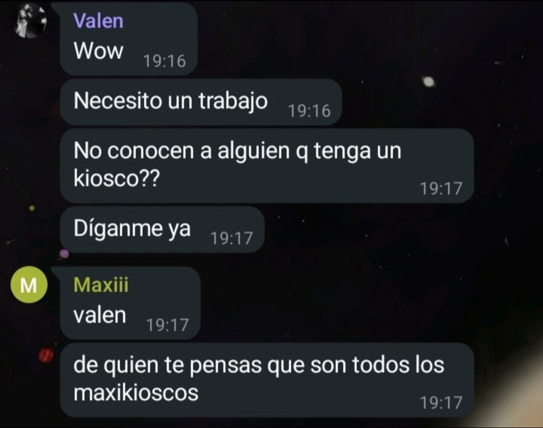 no sé si es muy gracioso o muy boludo