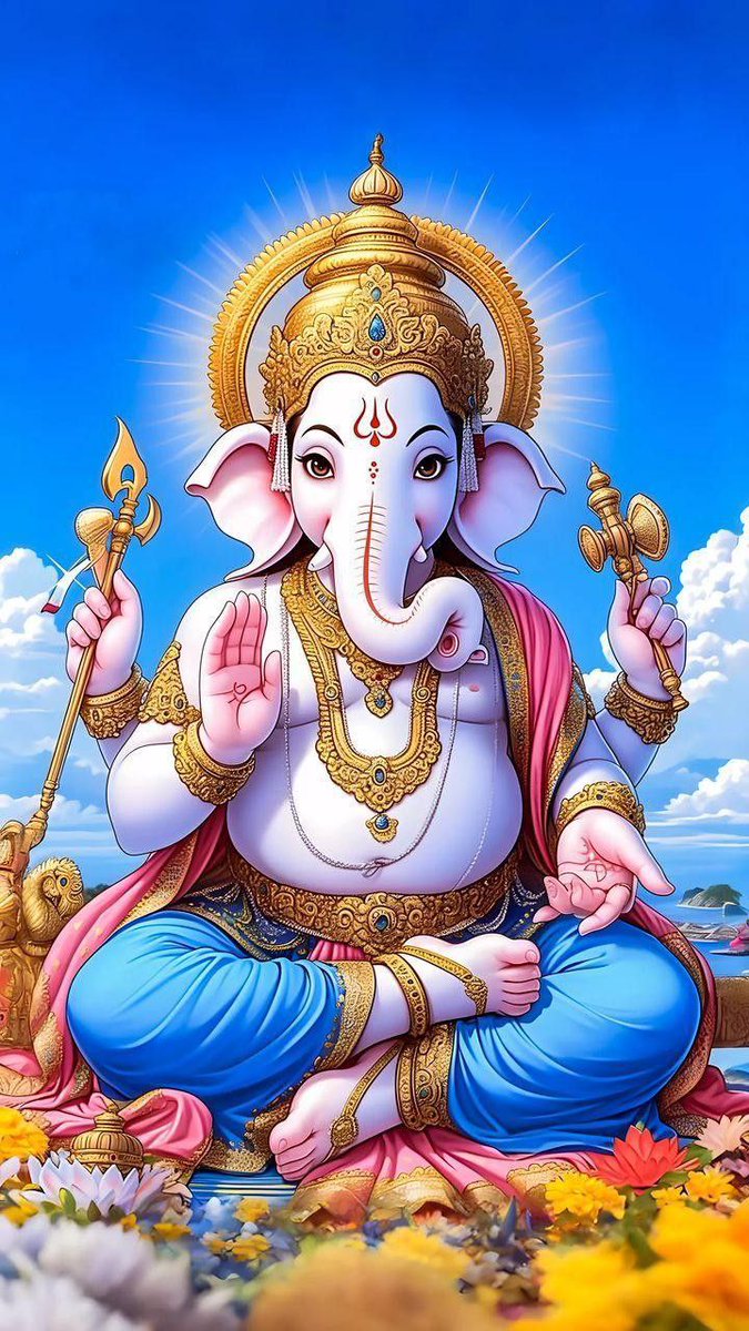 ‼️All-work Siddha Mantra:‼️
 Vakratunda Mahakaya Surya Koti Samprabha. God is always working without any obstacles in Kuru.
‼️सर्व-कार्य सिद्ध मंत्र:‼️
 वक्रतुण्ड महाकाय सूर्य कोटि समप्रभ। निर्विघ्नं कुरु मे देव सर्वकार्येषु सर्वदा॥
जय श्री गणेश 🙏🙏 
ॐ गणेशाय नमः 🙏🙏 
ॐ गं