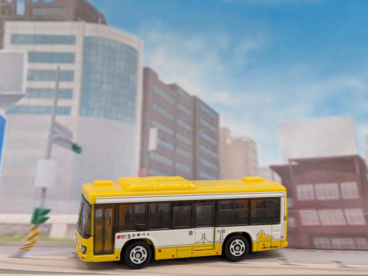 🚍トミカ山陽バス(いすゞ エルガ) 入荷！🚍 「板宿駅」の山陽電車6000