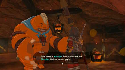 Whenever Yunobo says goro all I can think of is Goro Takemura (Cyberpunk) and then Yunobo just becomes Yorinobu in my head lol