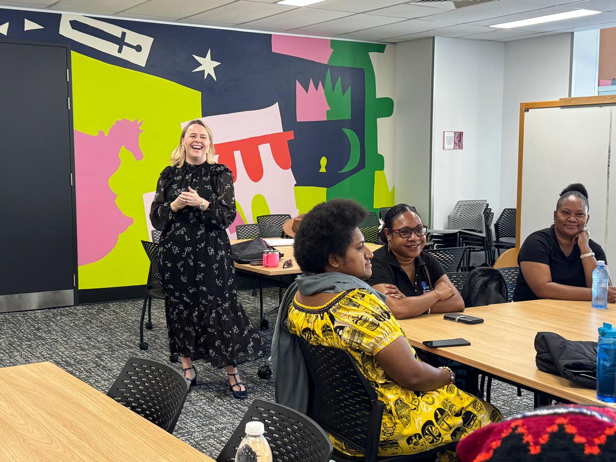 GriffithIDU's tweet photo. Thank you to the participants of the @AustraliaAwards  GEDSI Study Tour: Women in Leadership &amp; Gender Equality for Papua New Guinea for a truly productive and inspiring week.
#AustraliaAwards #GEDSI #GenderEquality #PapuaNewGuinea #GriffithUniversity @AusHCPNG https://t.co/NZ7aCudZxF