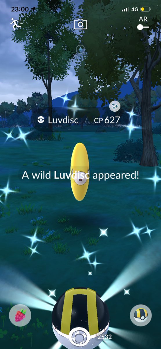 Crazy I got two shiny luvdisc tonight sitting at home watching tv 😂