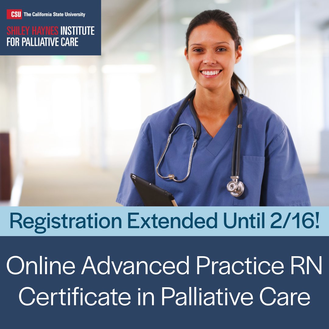 CSU Shiley Haynes Institute for Palliative Care tweet media