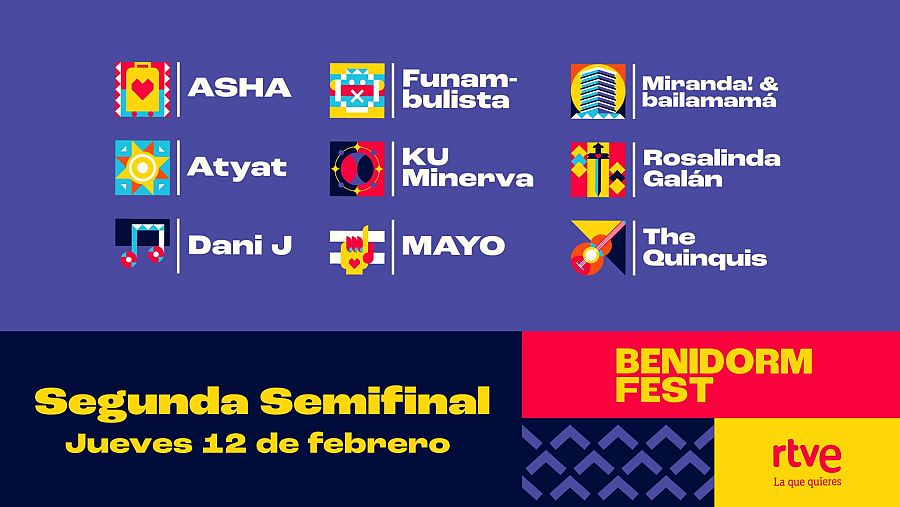 💥 Después de haber visto los ensayos de la segunda semifinal del #BenidormFest2026 estos son los rankings de nuestras corresponsales:
⬇️⬇️⬇️
