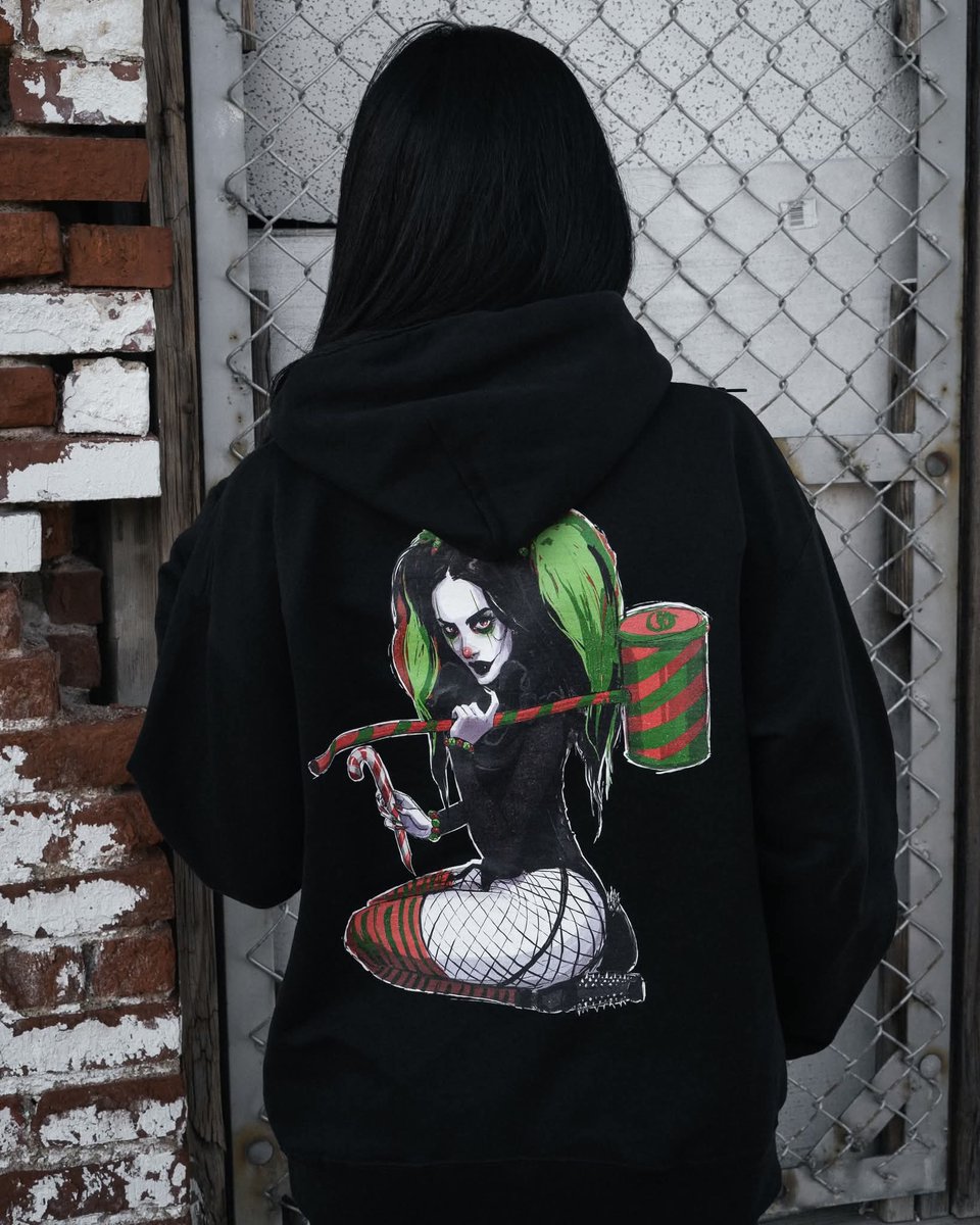 Just slipping on my new favorite hoodie.