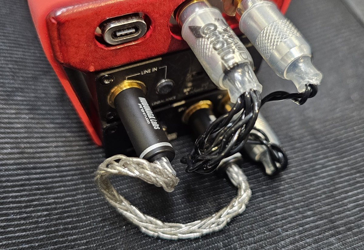 Oriolusの4.4mm+3.5mmGND to 4.4mm ofc cable for oriolus も NOBUNAGA