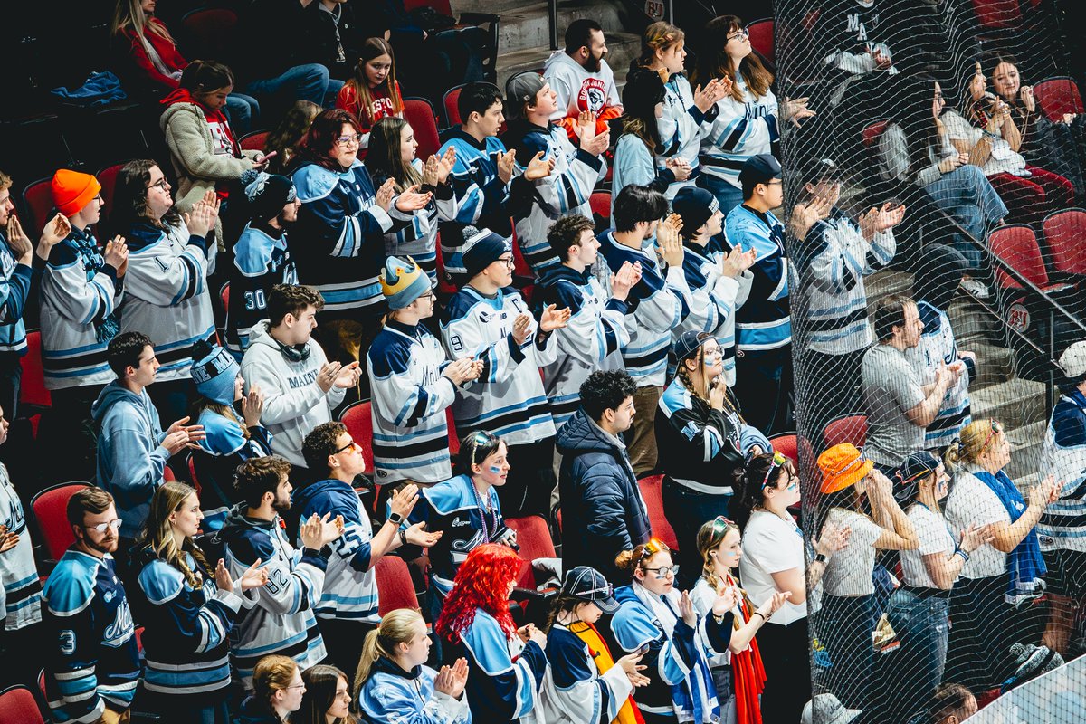 mainemhockey's tweet photo. Sully, shouting out those Maine fans 🗣️

"They show up everywhere...everywhere that I’ve played here, there’s always Maine fans that have come."

📻 https://t.co/2wt8e0WEuG https://t.co/GnDo3Hcequ