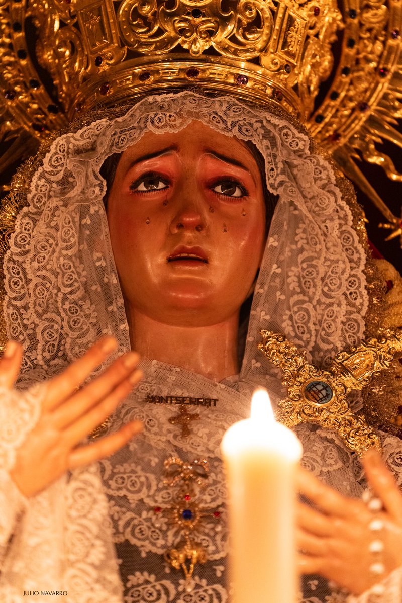 Impresionante Quinario en Montserrat.