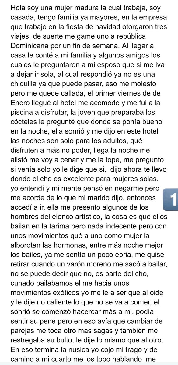 RelatosedgarS's tweet photo. Relato número 152 

✨ Vacaciones cachondas✨ https://t.co/MOoO3kUmv7