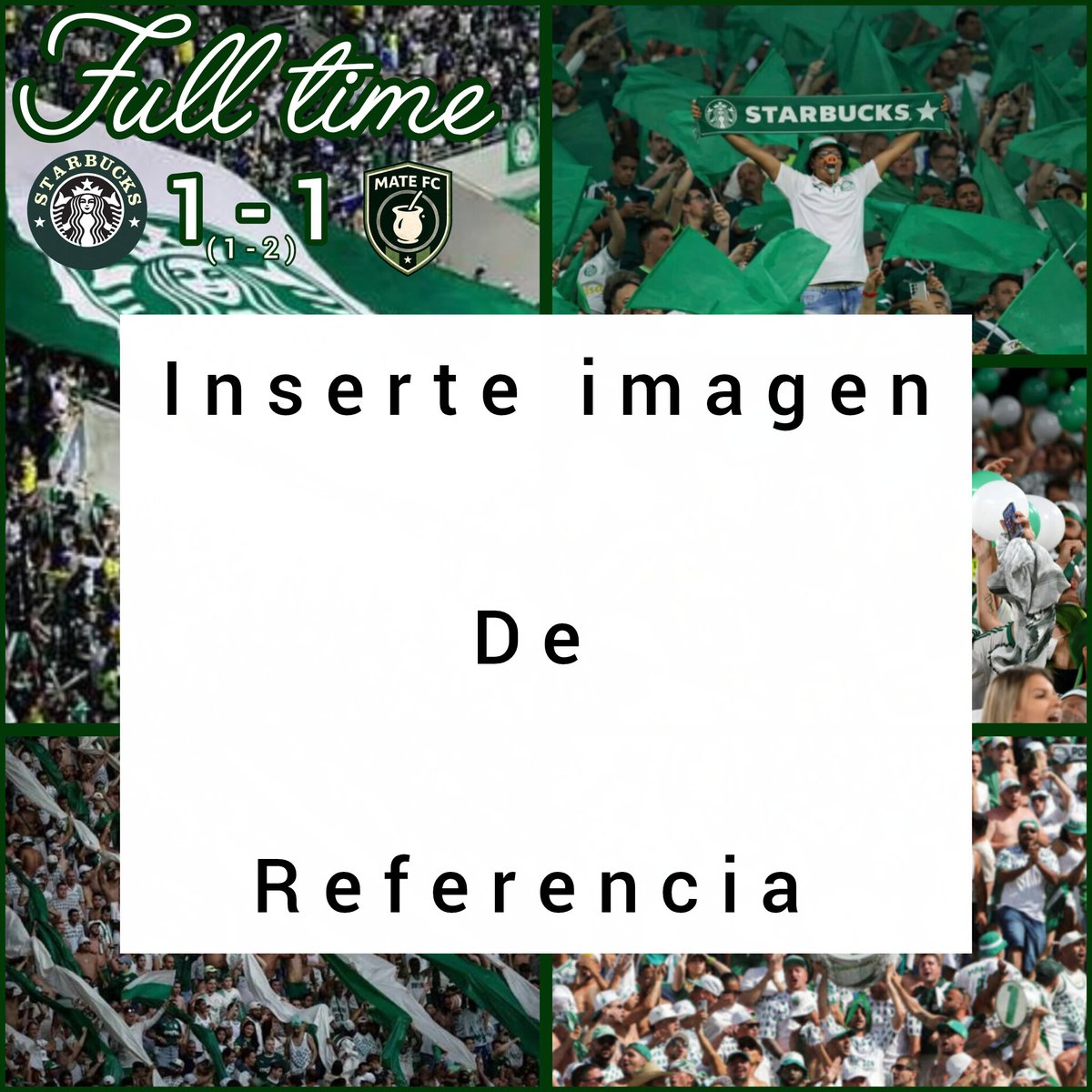 StarbucksLDB's tweet photo. Empataron de locales y no nos alcanzó para pasar a la final https://t.co/Dsvg1nBf1c