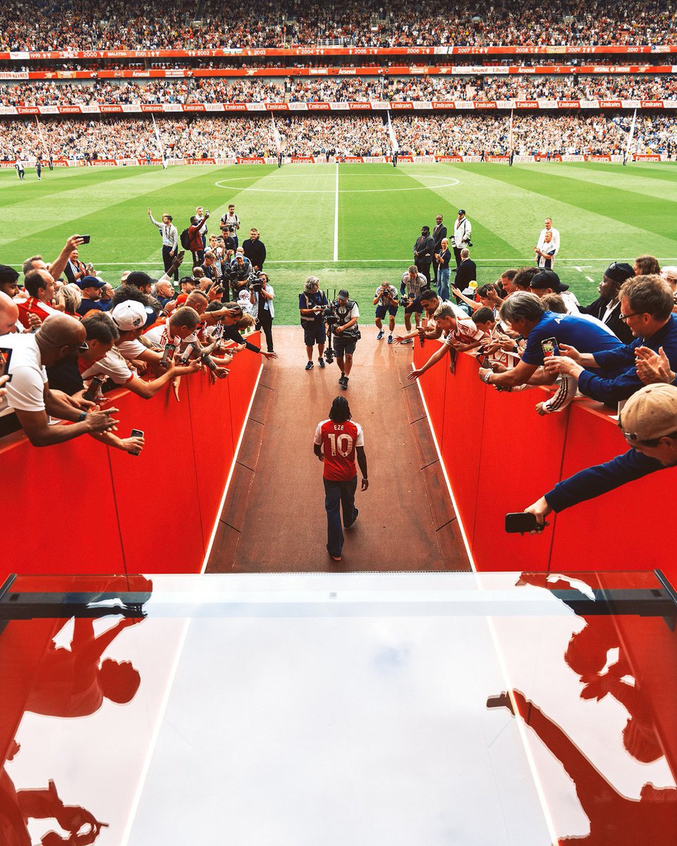 Kai cedera lagi, Odegaard belum tau kapan balik, dan Nwaneri sudah dipinjamkan. Satu2nya opsi yang tersisa buat AMF hanya Eze.