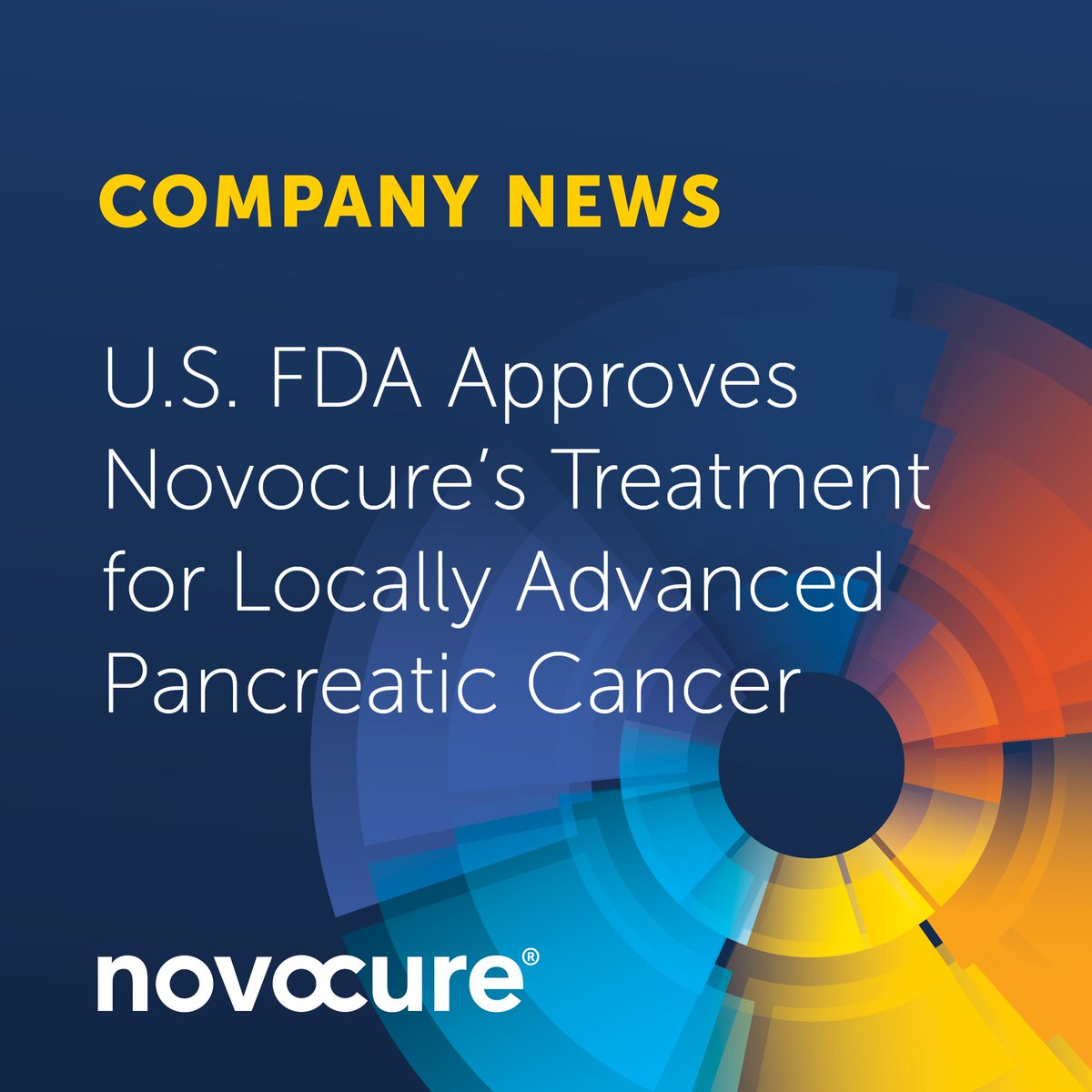 Novocure tweet media