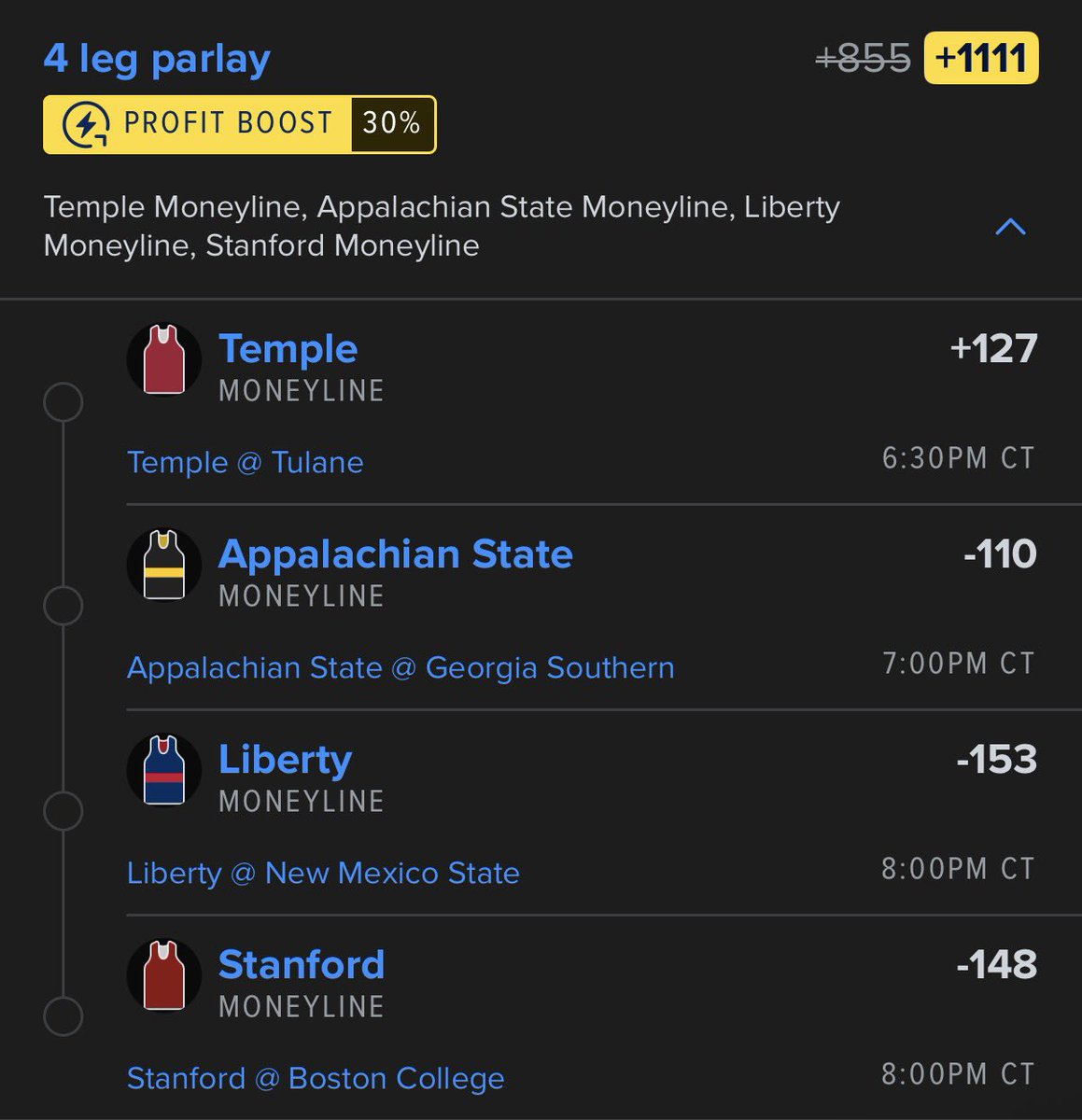 CBB PARLAY 🏀 

+1111

LETS GO 🍀 
#GamblingX #CBB