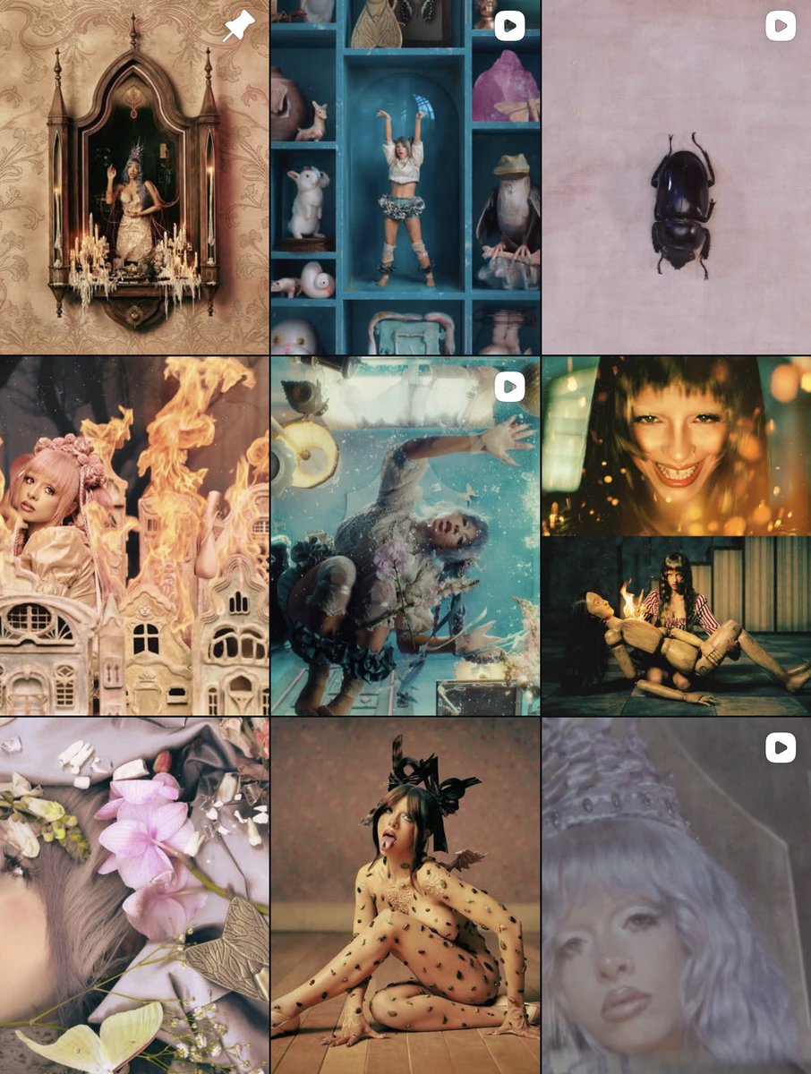 melanie_spotify's tweet image. NO ONE can have visuals like Melanie FUCKING MARTINEZ.