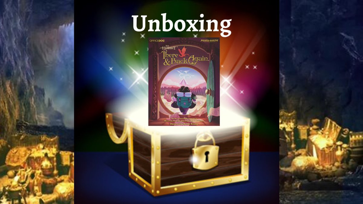 Check out my Unboxing video on the game, #TheHobbit There and Back Again. Designed by <a href="/ReinerKnizia/">Reiner Knizia</a> and published by <a href="/OfficeDogGames/">Office Dog Games</a> . 
youtu.be/x9gYFDNPl8Q