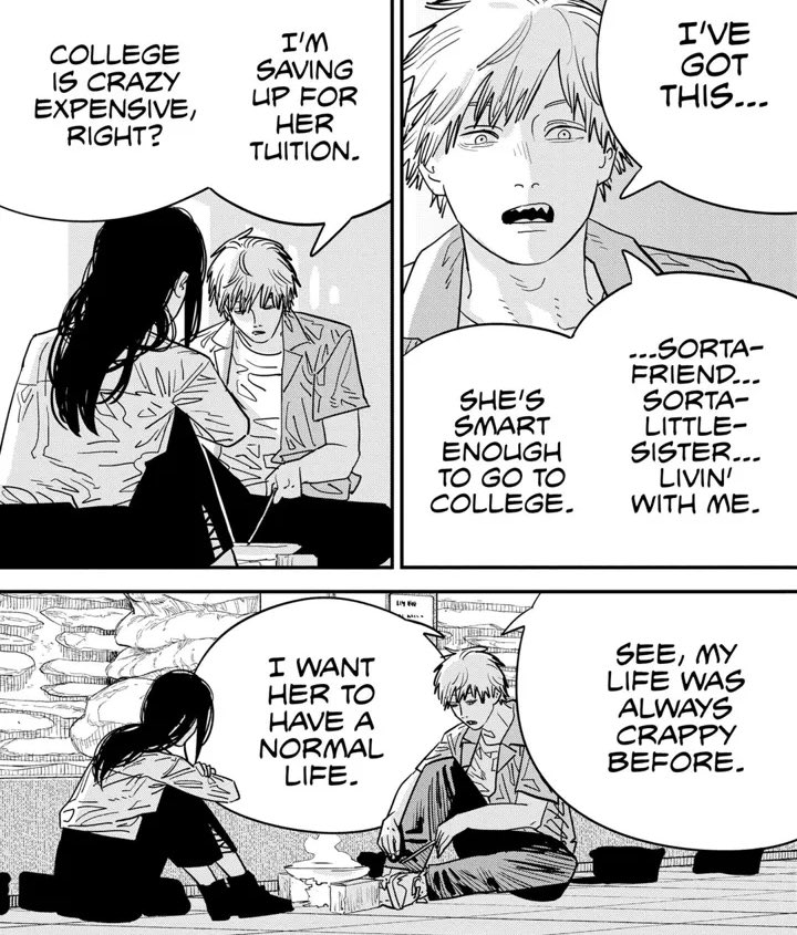 rereading csm and i’m gonna fucking cry bro he cared sm for her😭😭😭