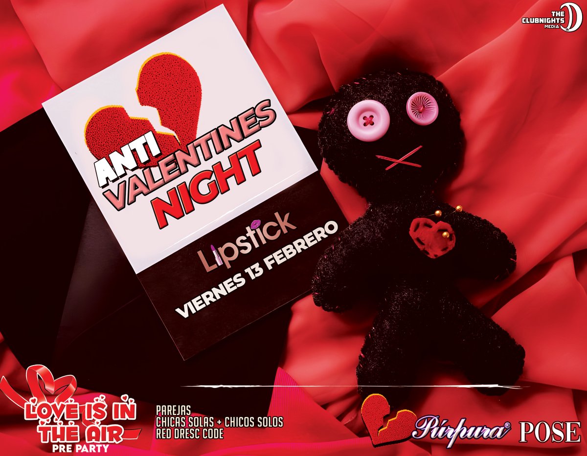 🔥💔❤️ VALENTINE’S WEEKEND  <a href="/Purpura_Oficial/">PÚRPURA OFICIAL ♀️♂️💜</a> 

13 Feb - #AntiValentinesNight
Sin romance. Sin etiquetas. 😏🔥

14 Feb #LoveisintheAir
Conexiones reales, miradas intensas 💋✨

Dos noches. 2 vibes.
Un solo fin de semana para dejarte llevar 😈💃🖤

📲🔥 DM
