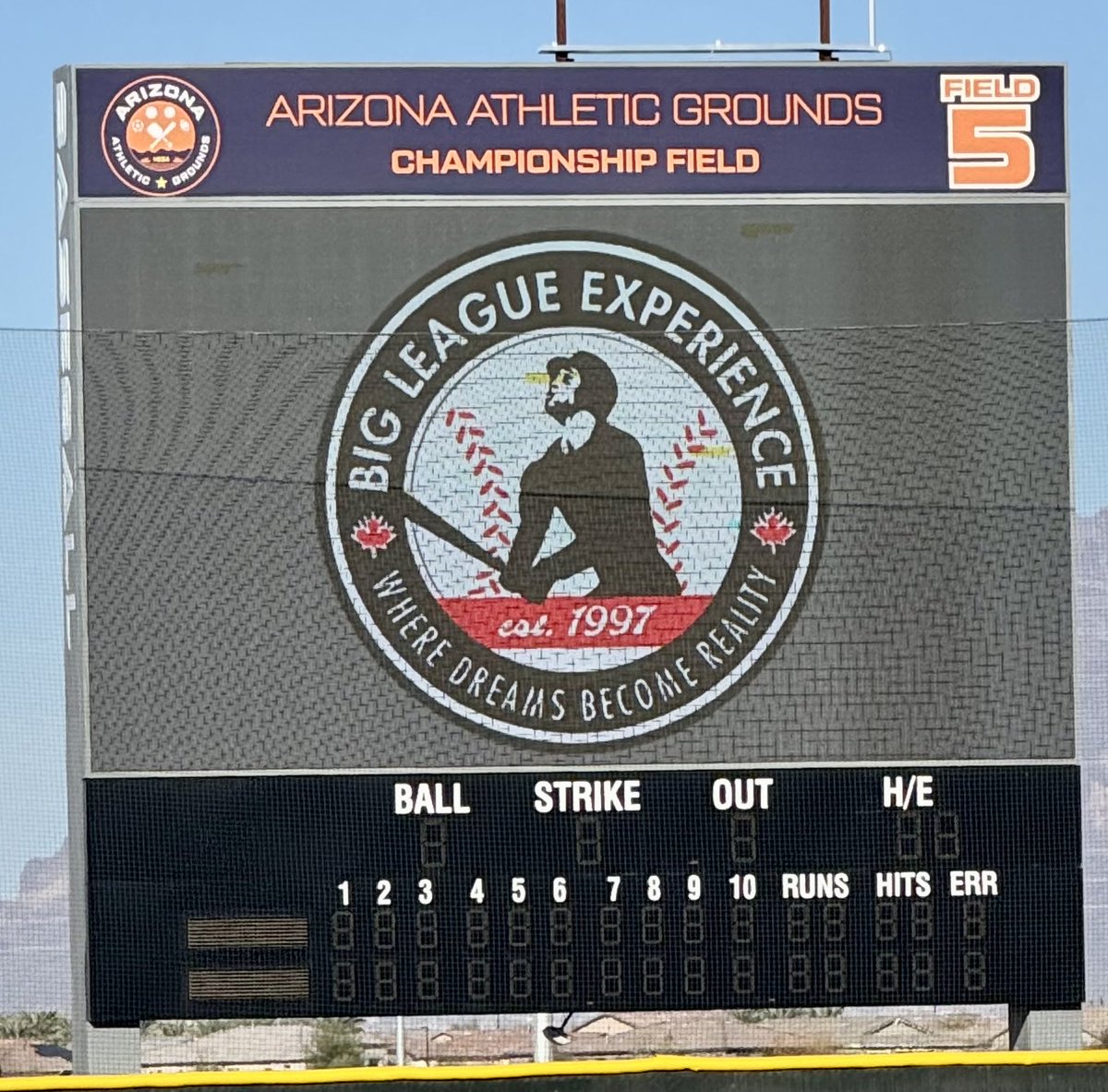 Big League Experience tweet media