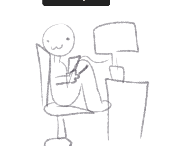 this is how i sit when i draw btw. 🦐