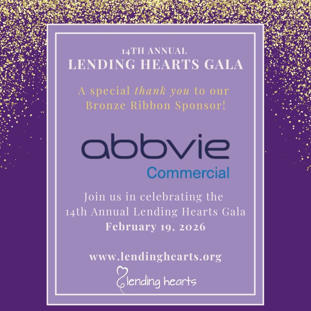 Thank you, <a href="/abbvie/">AbbVie</a> , for your continued support as a Bronze Ribbon Sponsor!
The Lending Hearts Gala prstd by <a href="/PNCBank/">PNC Bank</a>, <a href="/UPMCHillmanCC/">UPMC Hillman Cancer Center</a> &amp; <a href="/BucsCommunity/">Pirates Charities</a> is 1 week away! TODAY's the LAST DAY to get tickets. Go to: onecau.se/2026lhgala