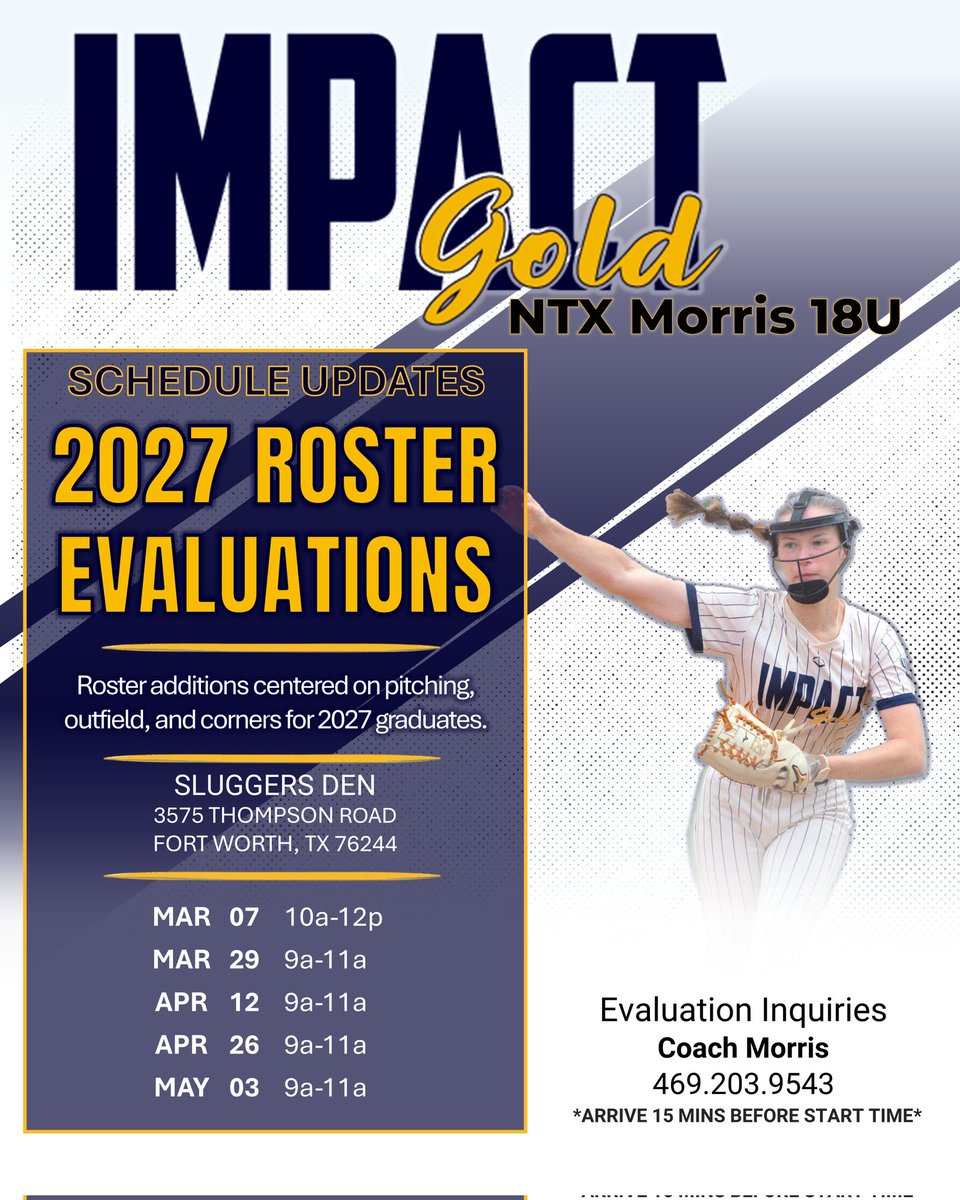 Impact Gold NTX Morris 18U tweet media