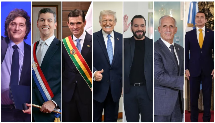 patriciajaniot's tweet image. El presidente Donald Trump se ha creado su propia cumbre con sus aliados latinoamericanos. 

Es evidente que las organizaciones existentes, Celac, Alianza Pacífico, Mercosur... han perdido fuerza y Trump aprovechará para reafirmar alianzas y armar un cerco contra China y