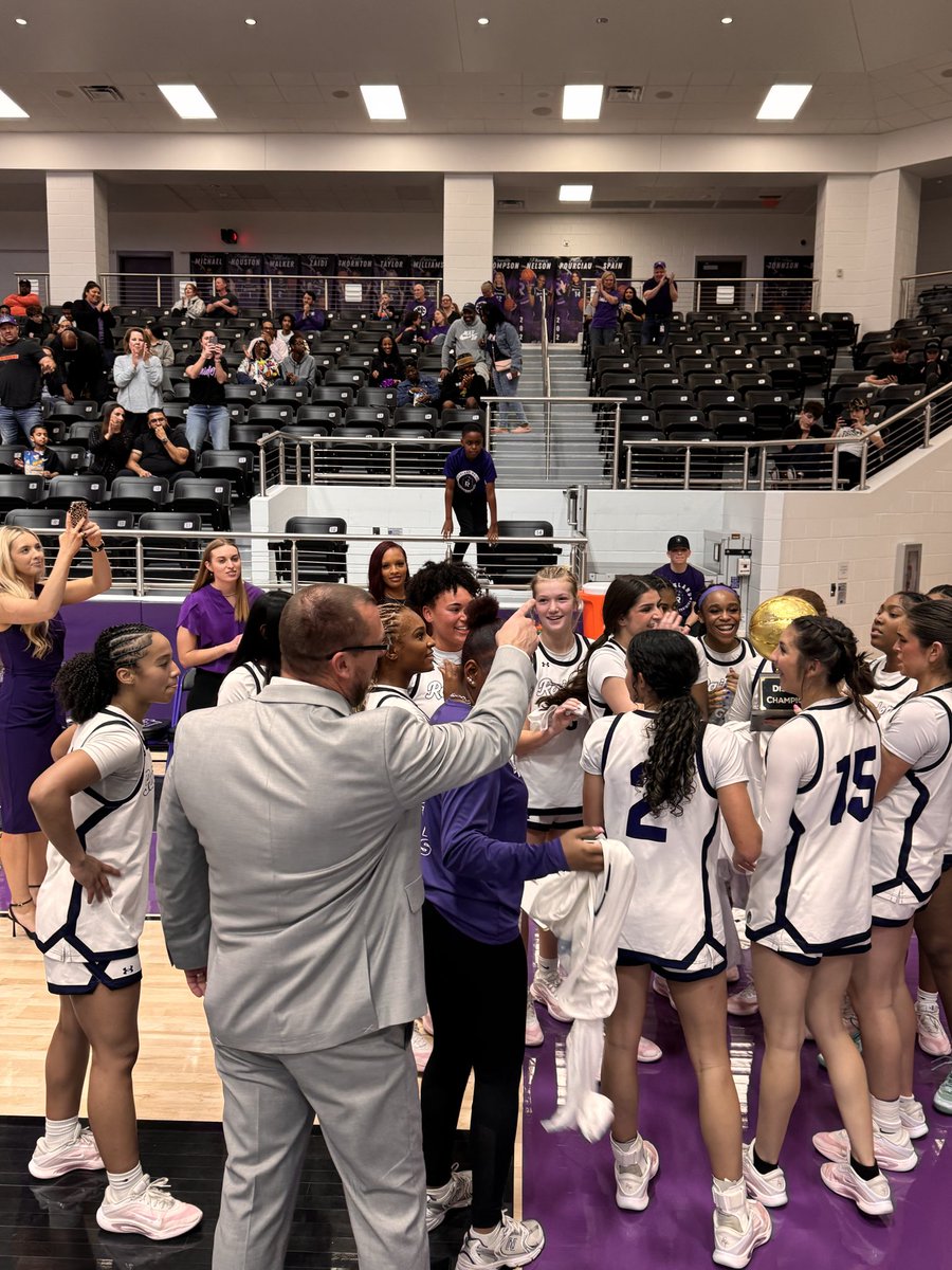Coach_Rachal's tweet photo. New School, Same Vibes! District Championship! These young ladies finished the year 14-0 in district last night. Seniors on this roster are now 29-1 over the last two years in district. Winners win! Blessed that these wonderful young ladies call me Coach. https://t.co/2rFE3Wx86S
