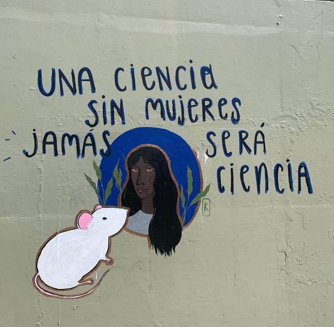 Amable recordatorio en el día internacional de la mujer y la niña en la ciencia: Lean a mujeres científicas. Lean sus libros/artículos. Conozcan sus investigaciones. 💜